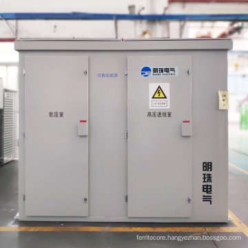 Three-Phase Pad-Mounted Substation Transformers with Live-Front or Dead-Front Design